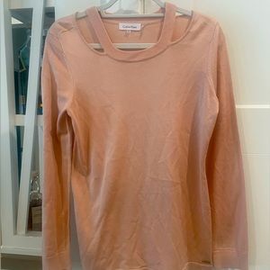 Calvin Klein cut out sweater, rarely worn- perfect condition